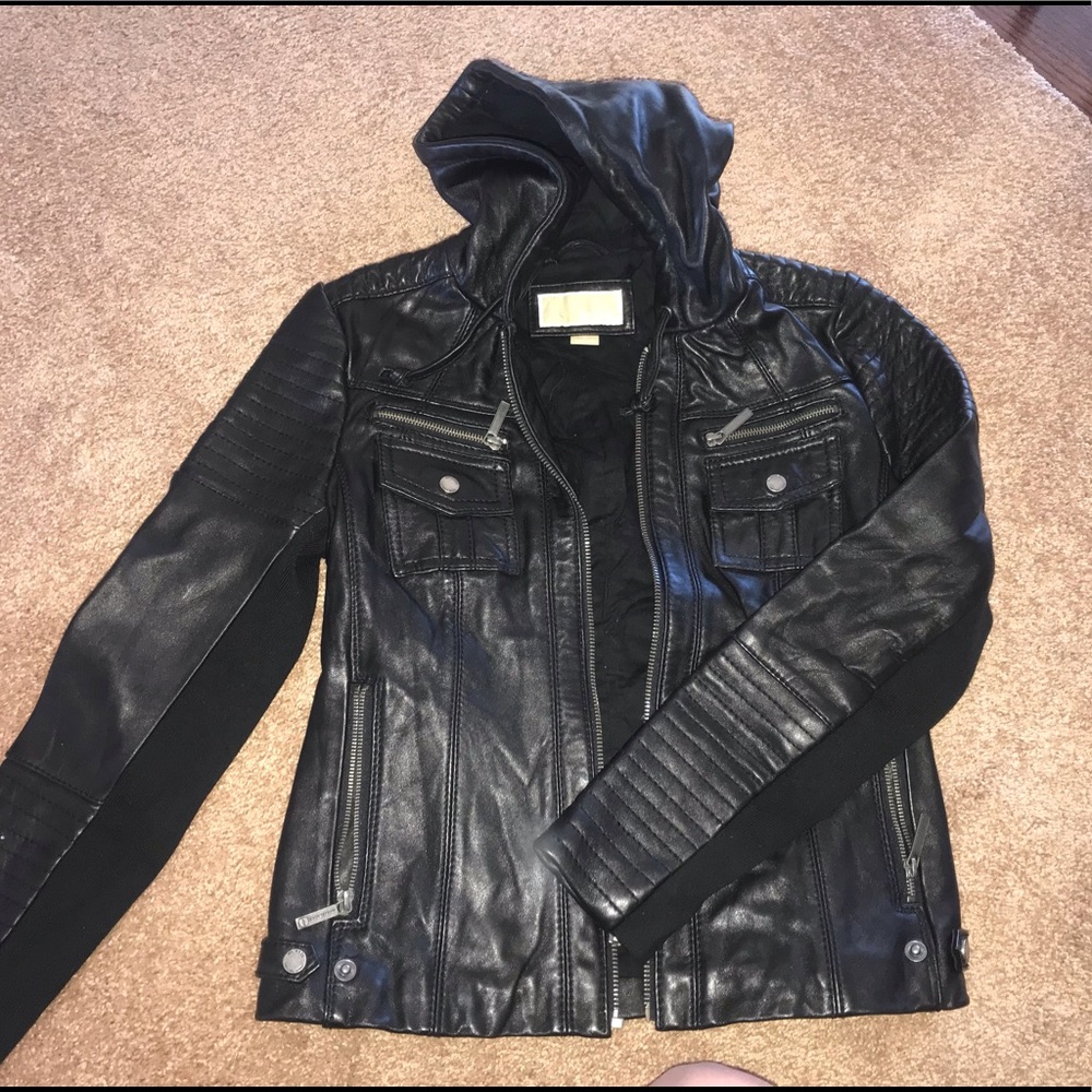 Michael Kors leather jacket